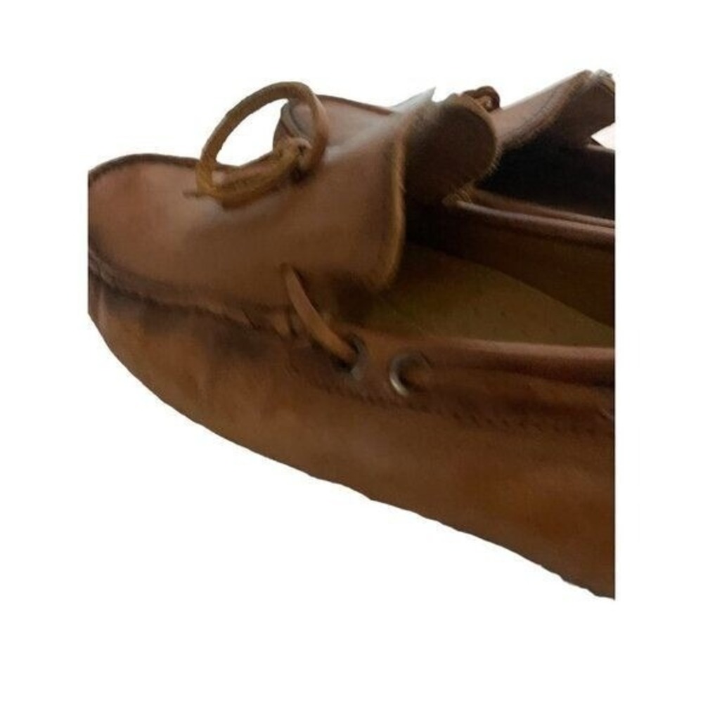 SAKS Fifth Avenue Men's Loafer Suede Leather Tassel Brown Size 10 - Picture 13 of 13